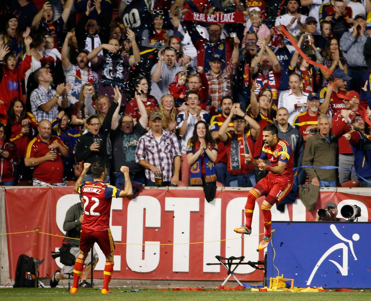 RSL celebra triunfo sobre LA Galaxy