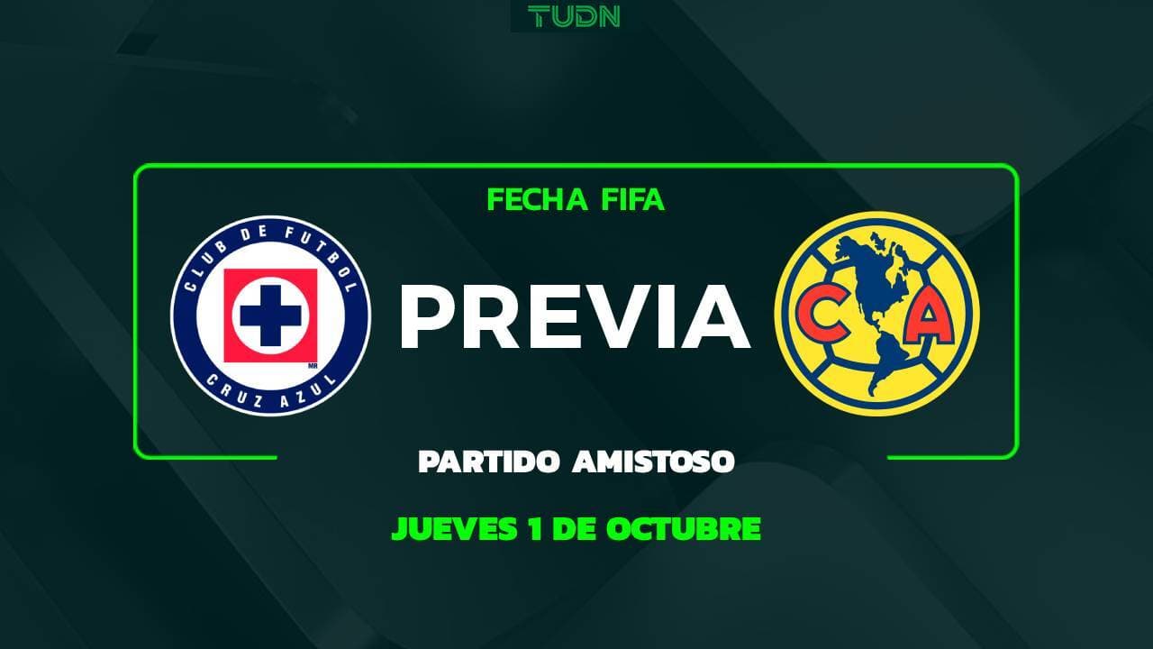 Horario y dónde ver el América y Cruz Azul, partido amistoso de Liga MX