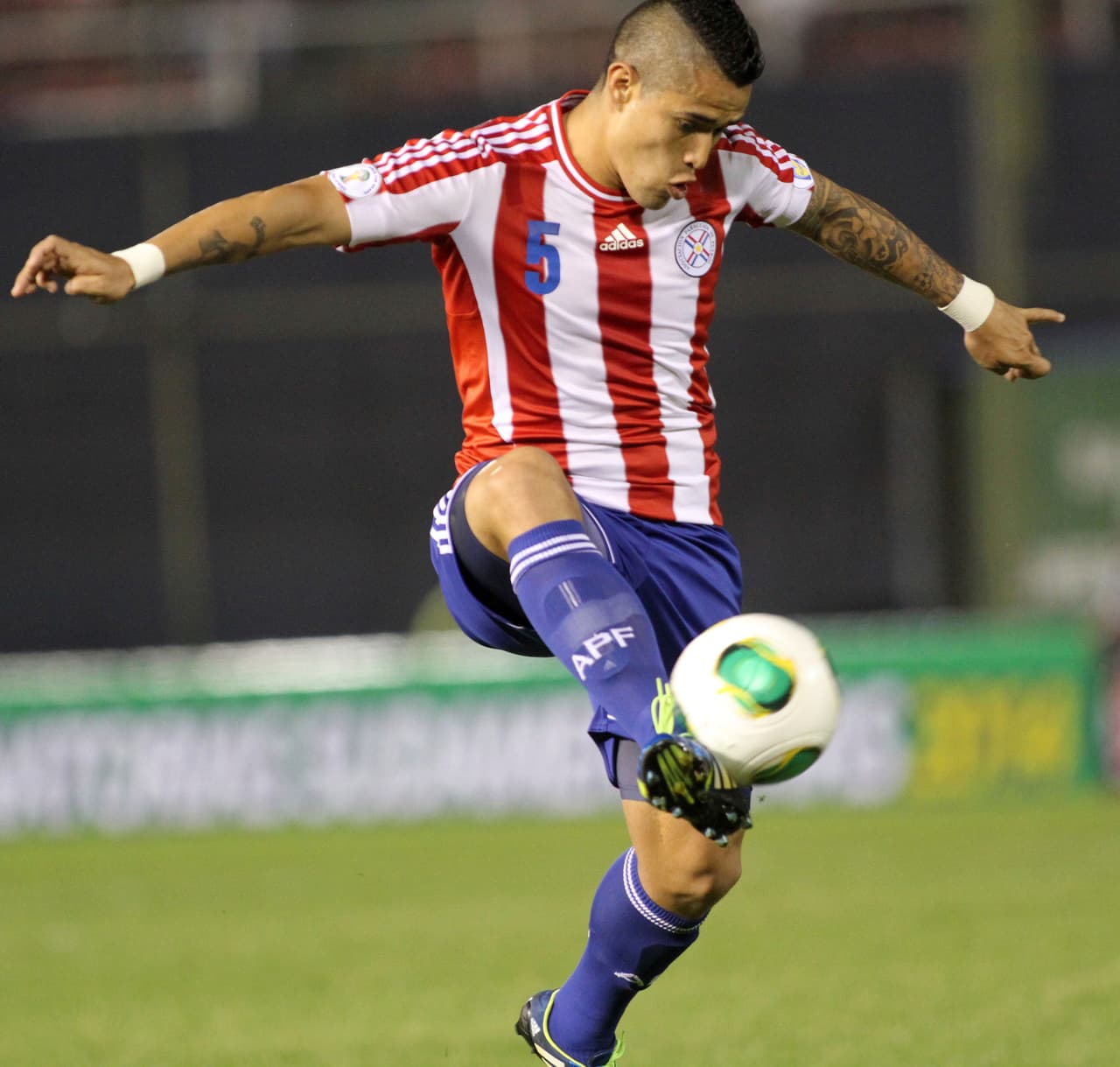 Víctor Ayala. Posición: Mediocampista. Edad: 28 años. Club: Lanús (Argentina). Veces seleccionado: 17. Descripción: Es un jugador polivalente que lo mismo se incorpora al ataque que puede hacer una carrera de 60 metros para defender su portería. Puede jugar como medio centro o lateral por la derecha. Ayala tiene buen manejo de pelota y le gusta ir al frente donde es peligroso dando asistencias.