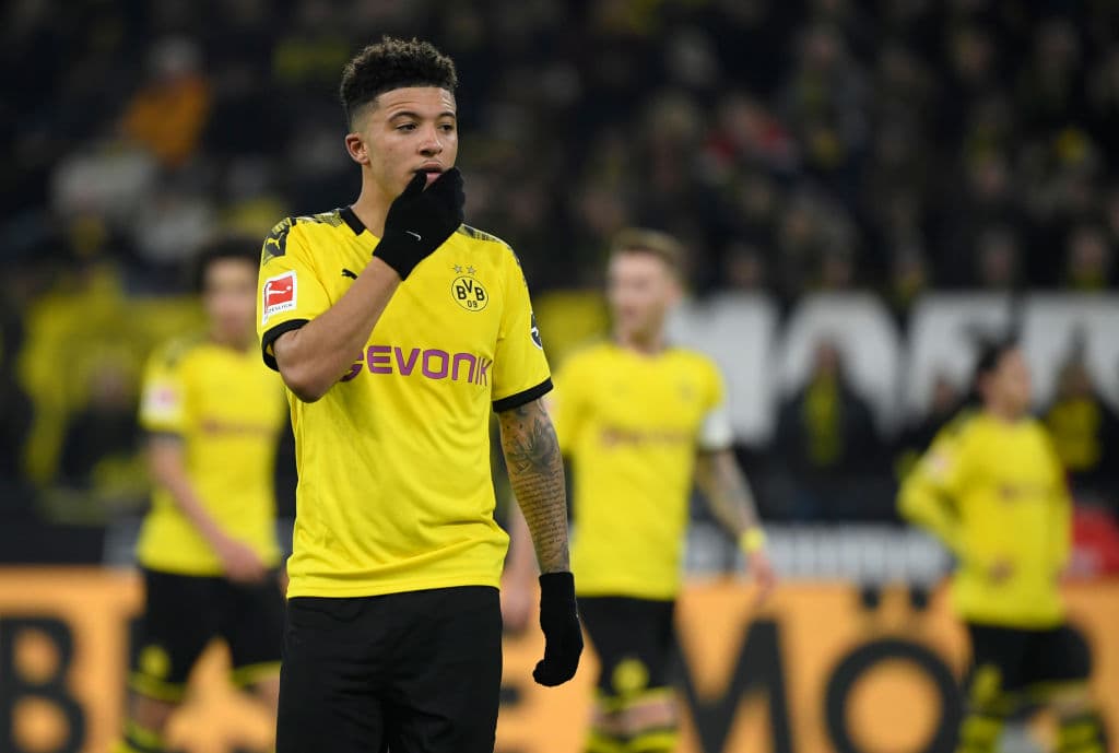 Jadon Sancho, del Borussia Dortmund, acumula 14 asistencias.