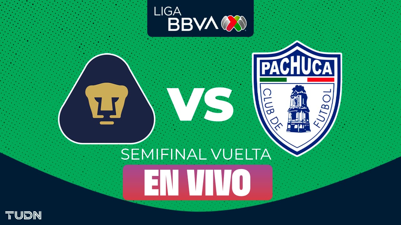 Pumas vs. Pachuca EN VIVO Semifinales Ida Liga MX: Horario y dónde ver