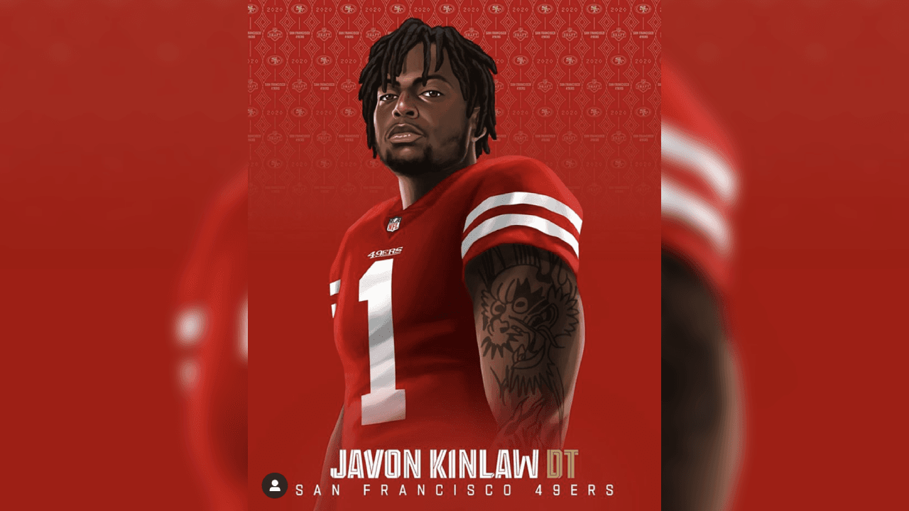 <b>Javon Kinlaw</b>
<br>- Por su capacidad física se estima que conforme una gran línea defensiva junto a Nick Bosa, Armstead y Dee Ford, principalmente.
<br>- Brandon Aiyuk no fue su primera selección, pero también es un jugador que puede generar gran impacto y ser clave para pelear por otro Super Bowl.