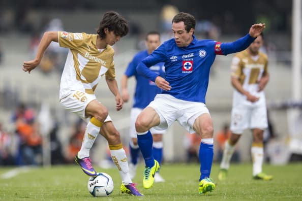 Gerardo Torrado: Puams y Cruz Azul fueron sus únicos dos clubes en México. Con los Felinos debutó en 1997 y jugó ahí hasta el 2000. Con los cementeros jugó del 2005 al 2016.