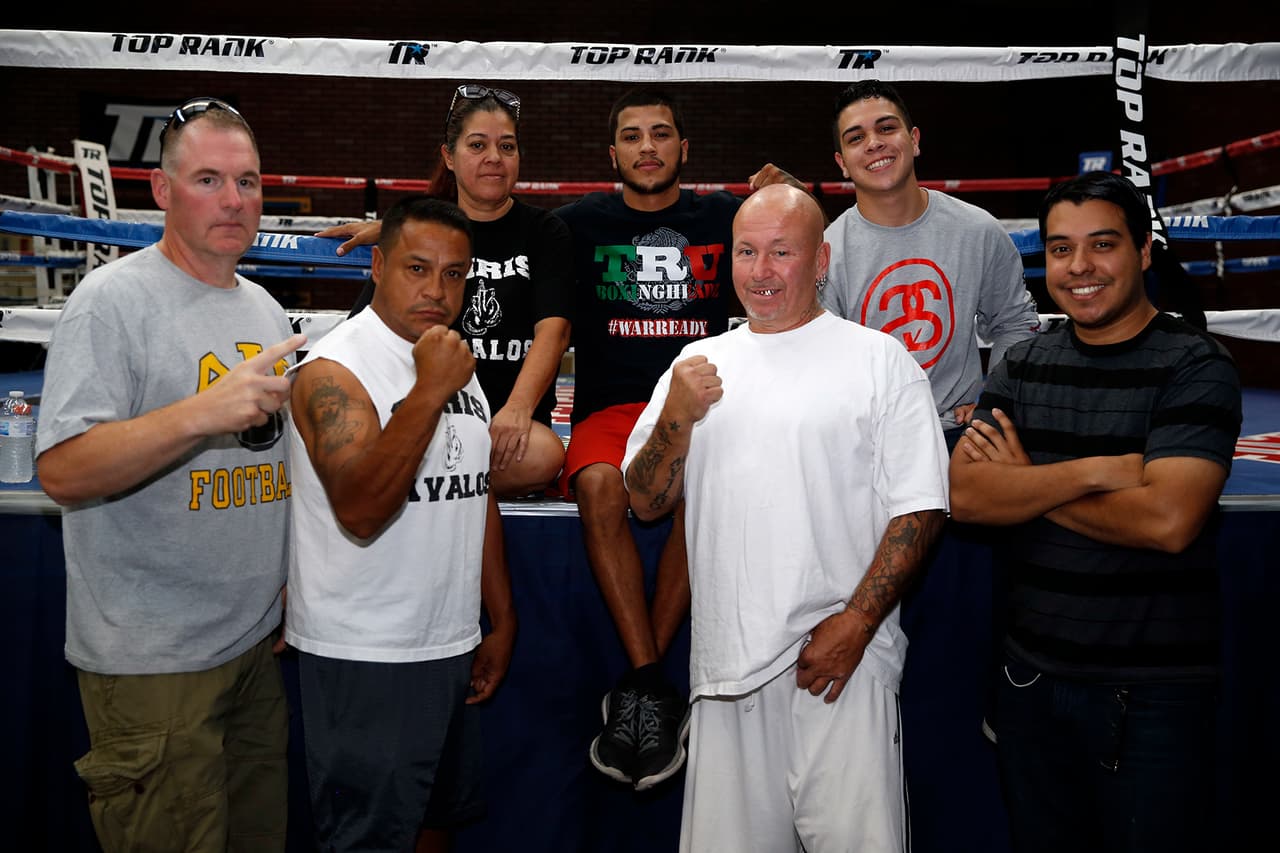 Oscar Valdez, Chria Avalos, Aaron Prior y Jesse Hart enseñaron sus armas y demostraron que están listos para sus combates del próximo 11 de septiembre.