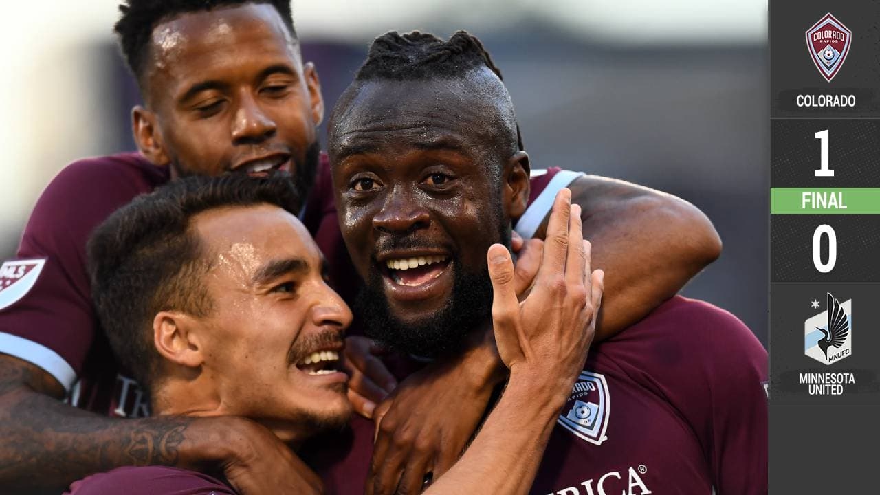 Colorado Rapids alarga su buen momento a costa del Minnesota United