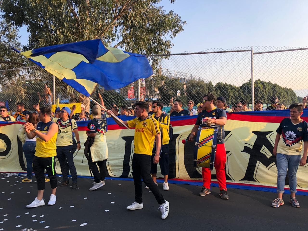 Así se vive el ambiente previo a la vuelta de la semifinal entre el América y Monarcas Morelia.