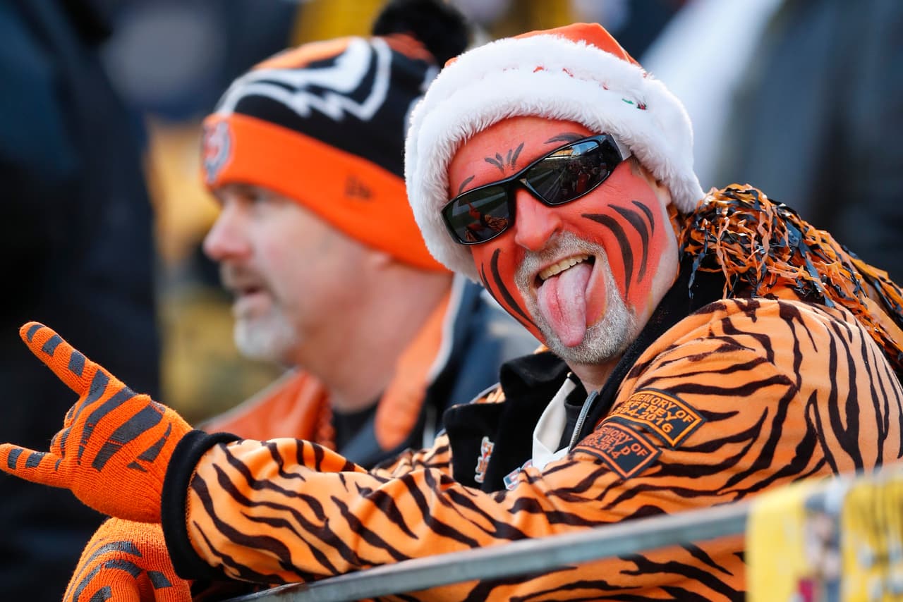 Los Cincinnatti Bengals quieren dar el golpe y sus fanáticos lo saben.