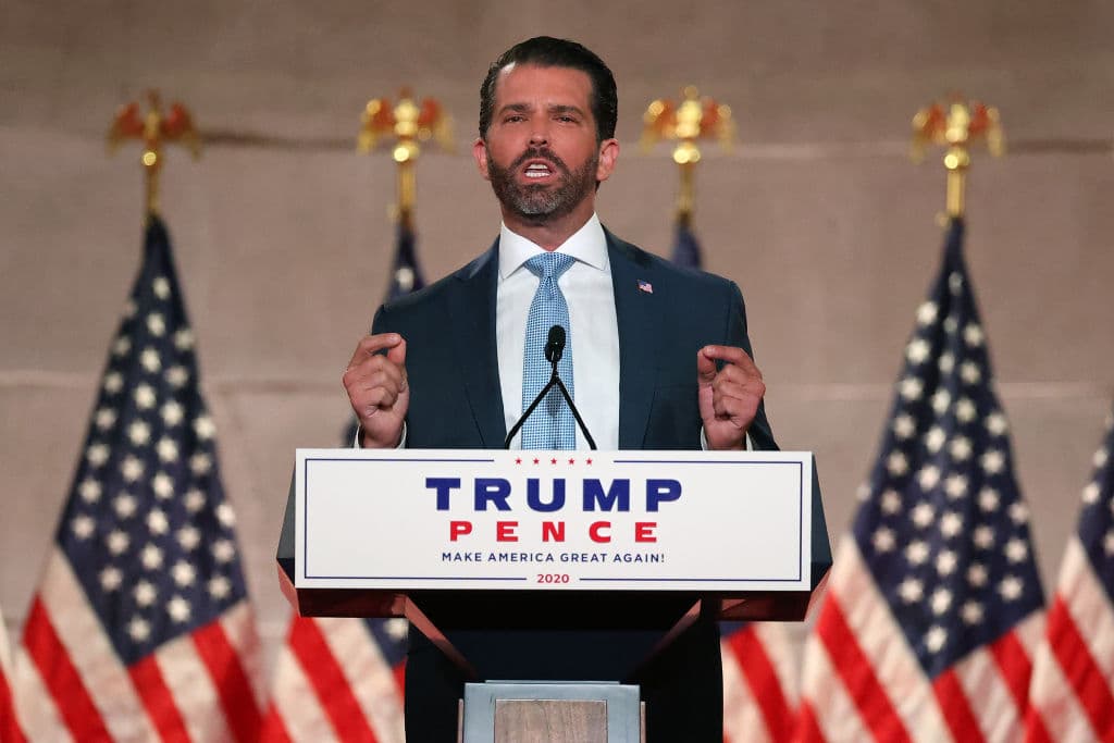 Donald Trump Jr., es el hijo mayor del expresidente Donald Trump y cumple 44 años.