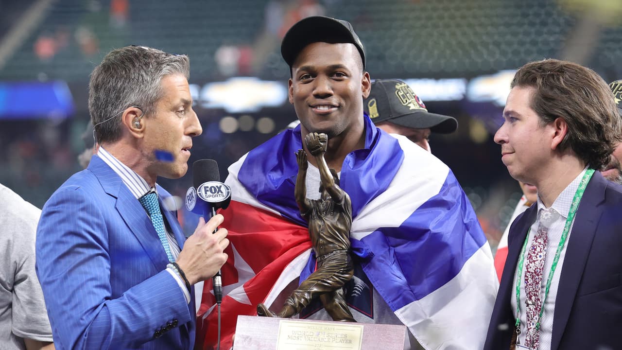 ¡Merecido! Jorge Soler es el MVP de la Serie Mundial 2021