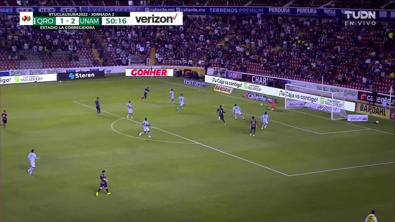 ¡TIRO ATAJADO! disparo por Sebastián Saucedo.