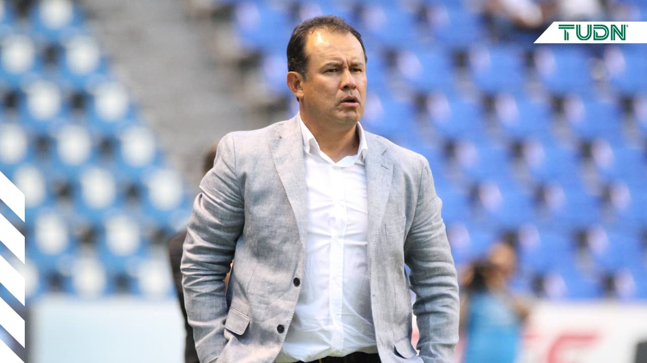 Juan Reynoso, técnico del Puebla.