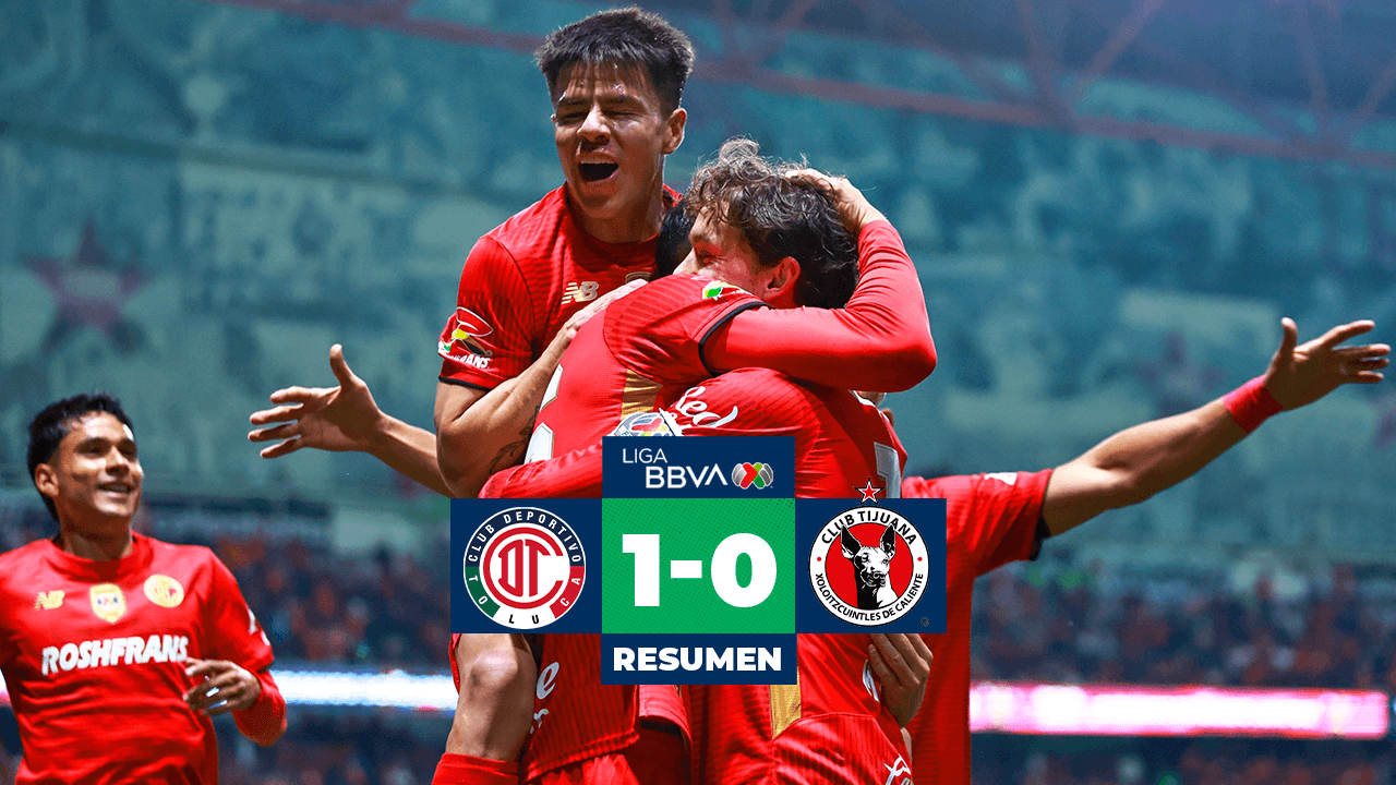 Resumen | ¡Toluca regresa a la victoria! Con mucho drama Los Diablos se quedan con los tres puntos