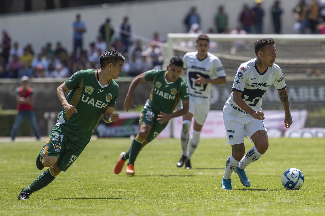 UAEM 0-0 UNAM. Potros se va de la Copa MX con un punto; Pumas avanza de ronda como primero de grupo con ocho puntos.