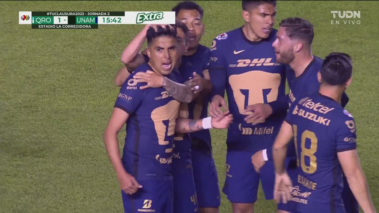 ¿Regresa el ‘jogo bonito’ auriazul? Golazo de Leo López para el 1-1