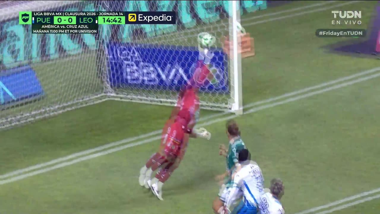 ¡Enferma atajada! García saca un manotazo IMPRESIONANTE y evita el primero de La Franja