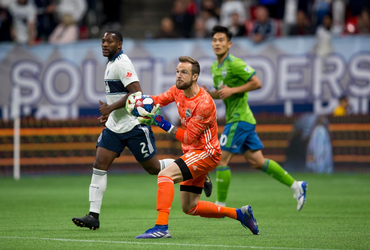 El arquero Stefan Frei fue el principal responsable de que el partido entre Vancounver Whitecaps y Seattle Sounders finalizara sin goles.