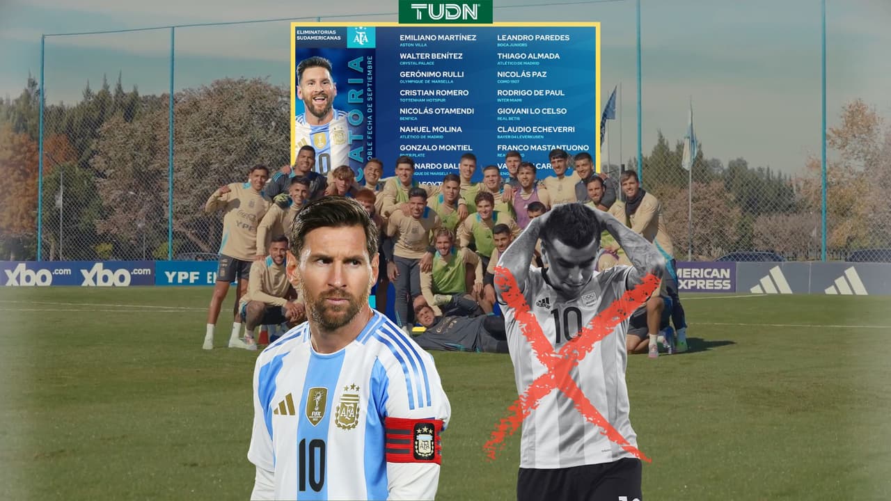 Argentina anuncia convocados a Eliminatorias con Messi pero sin Ángel Correa