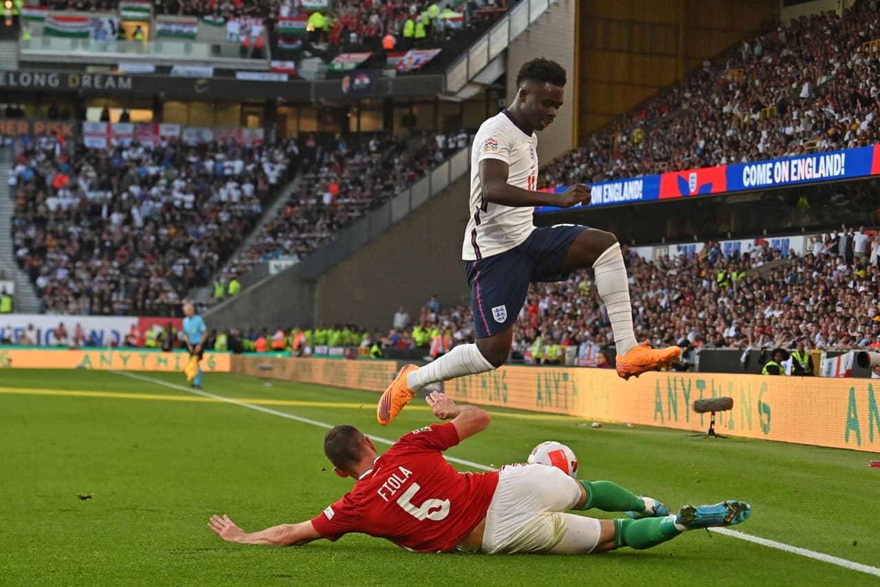 Hungría venció a domicilio a Inglaterra gracias a un doblete de Roland Sallai y las anotaciones de Zsolt Nagy y Dániel Gazdag.