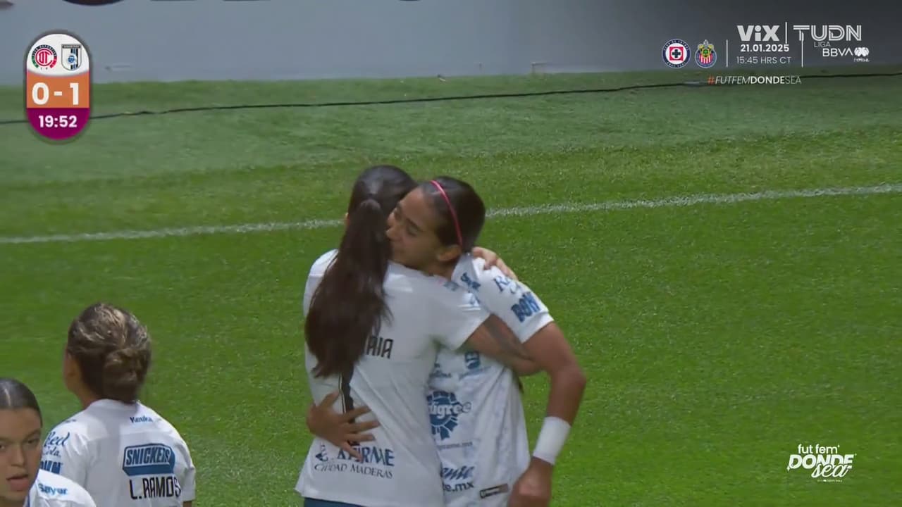 ¡Gol de Querétaro! Ceceña define sola el 0-1 en Toluca