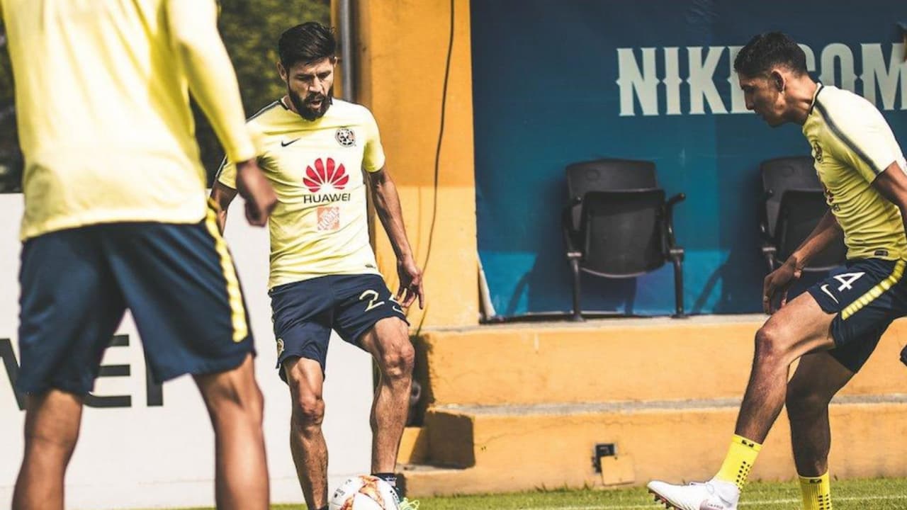 Oribe y Edson volvieron a los entrenamientos del América