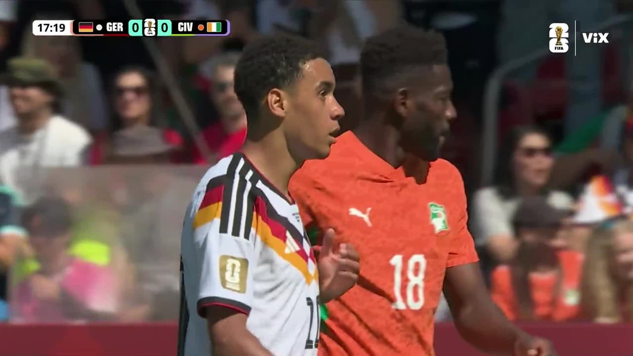 ¡Musiala saca un fogonazo y roza el primero para Alemania!