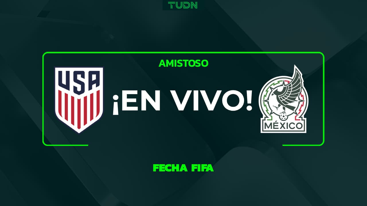 Estados Unidos vs. México EN VIVO partido amistoso por Fecha FIFA: ¡Alineaciones confirmadas!