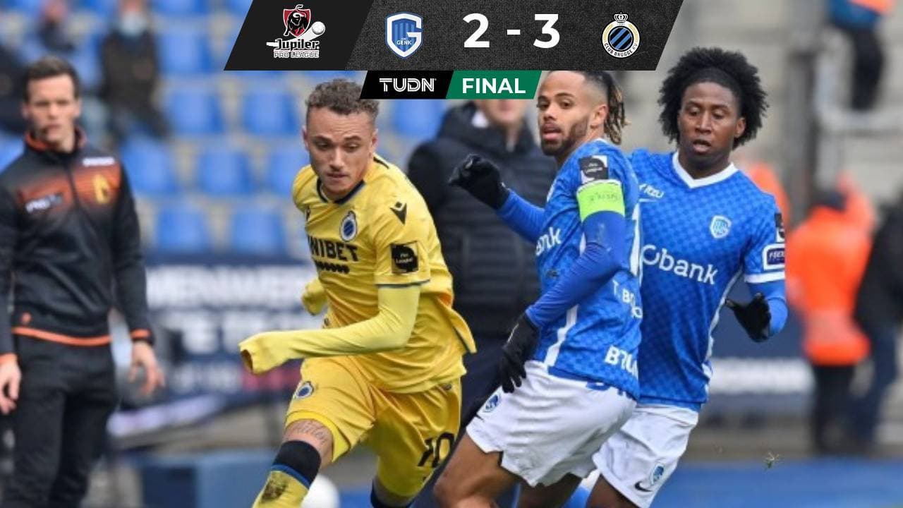 Gerardo Arteaga asiste, pero el Genk cae ante el Club Brujas