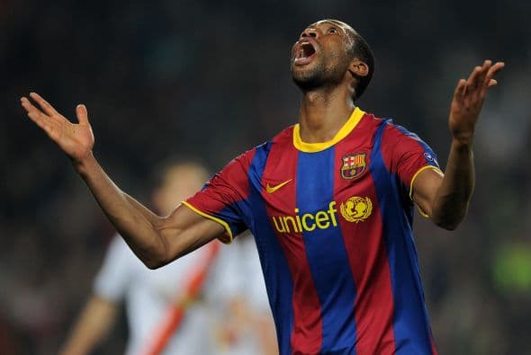 Seydou Keita recibió un gran pase de Messi y batió el arco rival con un disparo angulado.