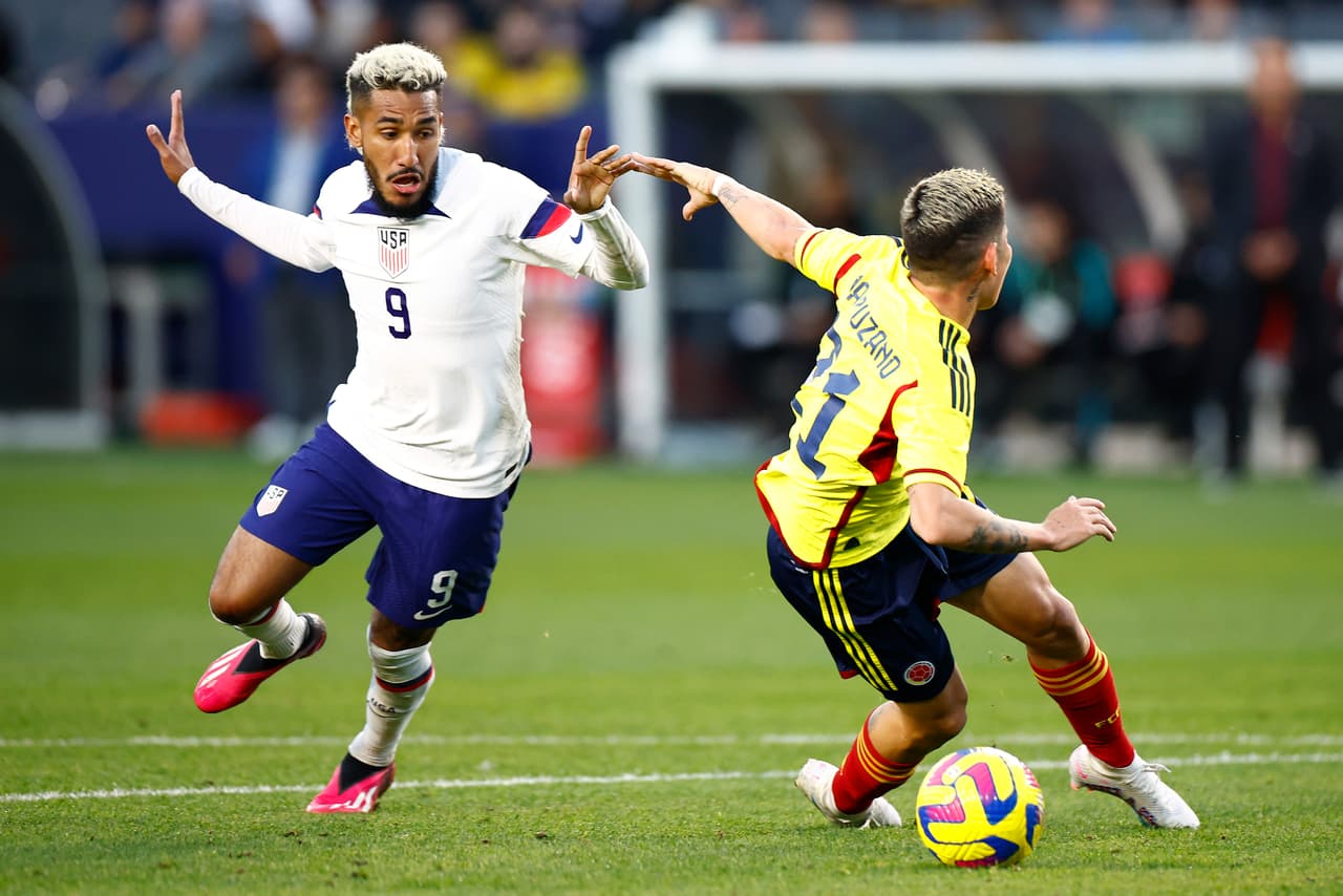 Estados Unidos y Colombia no se hicieron daño en su partido amistoso.