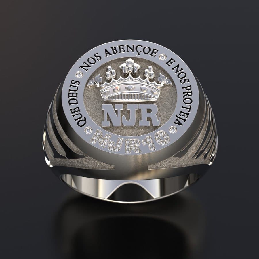 Los anillos personalizados de Neymar, Mbappé y Dinho | Estas son las tremendas joyas personalizadas dignas de la realiza del futbol mundial.