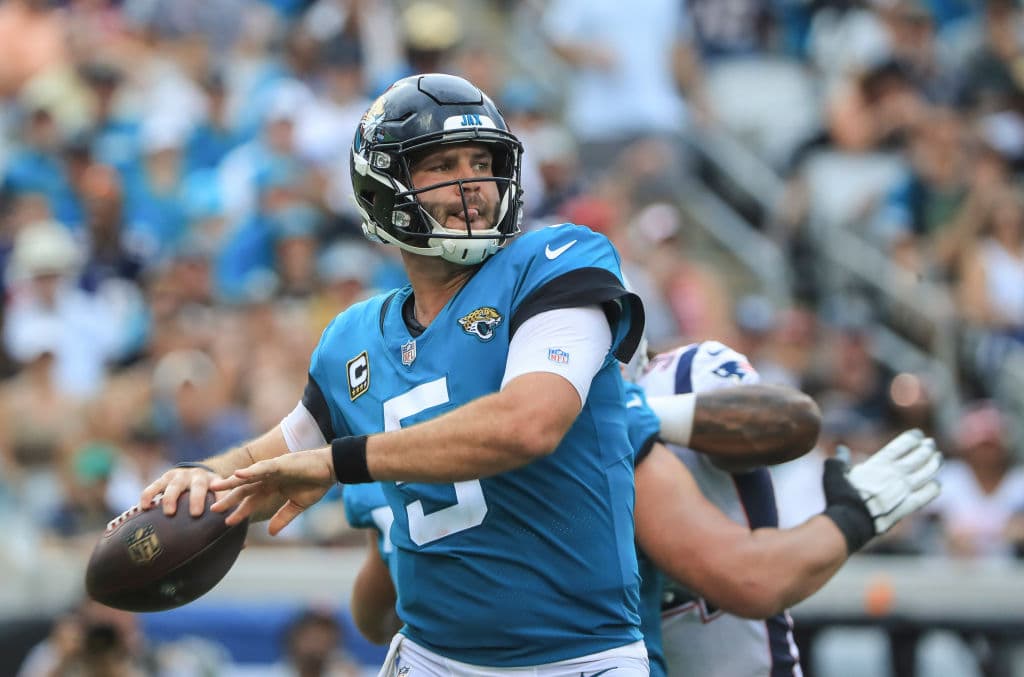 1)
<b> Jacksonville (2-0)</b>. Cualquiera que se mantenga invicto luego de darle una patada en el trasero a los Pats merece estar en el primer puesto. Blake Bortles acalló a muchos críticos con su actuación.
