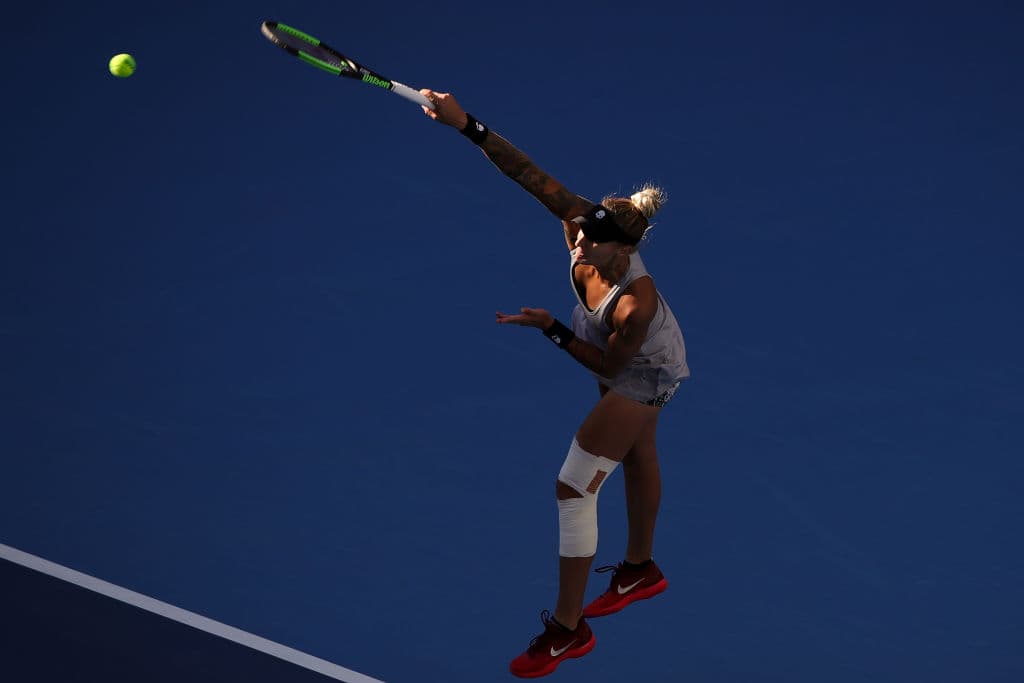 La poderosa diestra de 1.85 metros de estatura (6 ft 1 in) ha sabido mantenerse a nivel competitivo en el circuito.