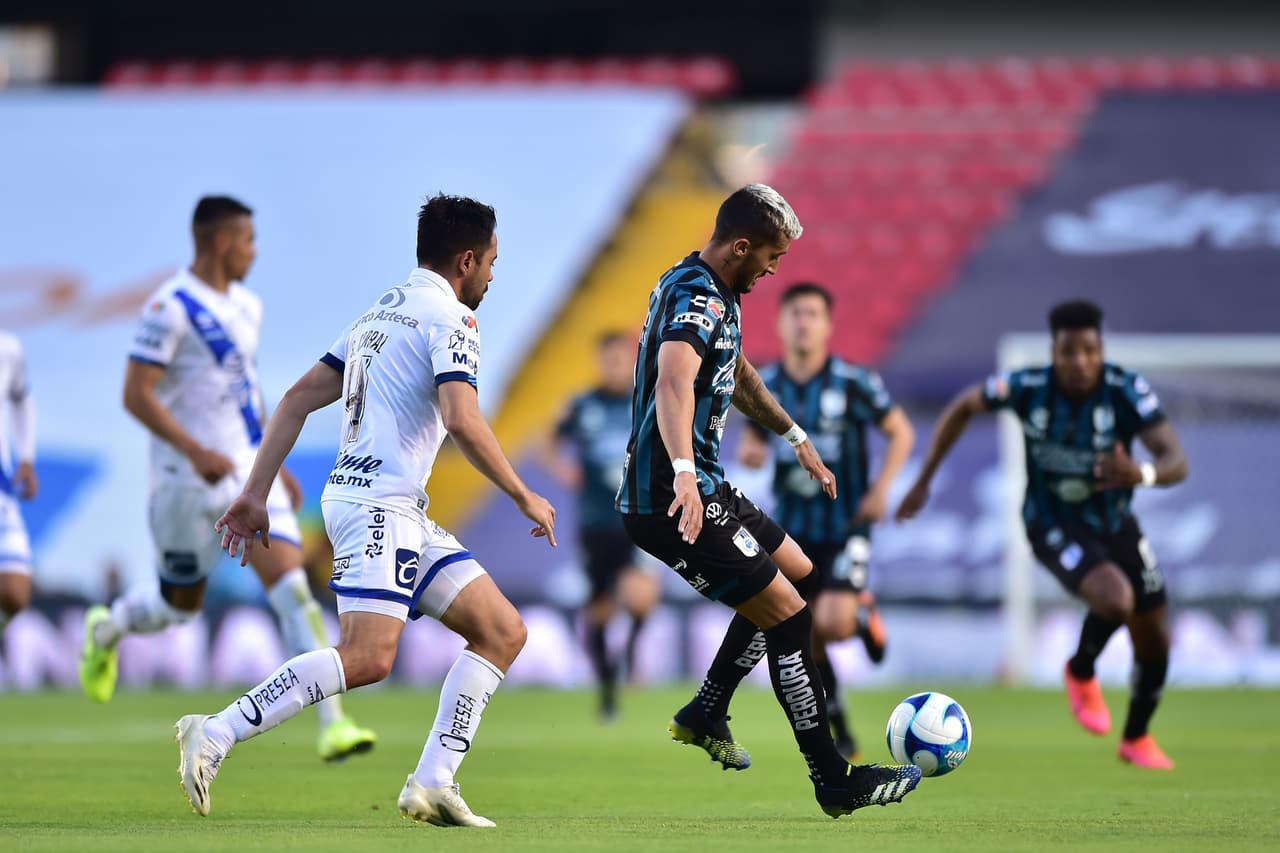 Con dos goles en la recta final del partido, Querétaro y Puebla deciden repartir puntos. Querétaro queda en la novena posición con 10 puntos y Puebla llega a la décima posición con 9 puntos.