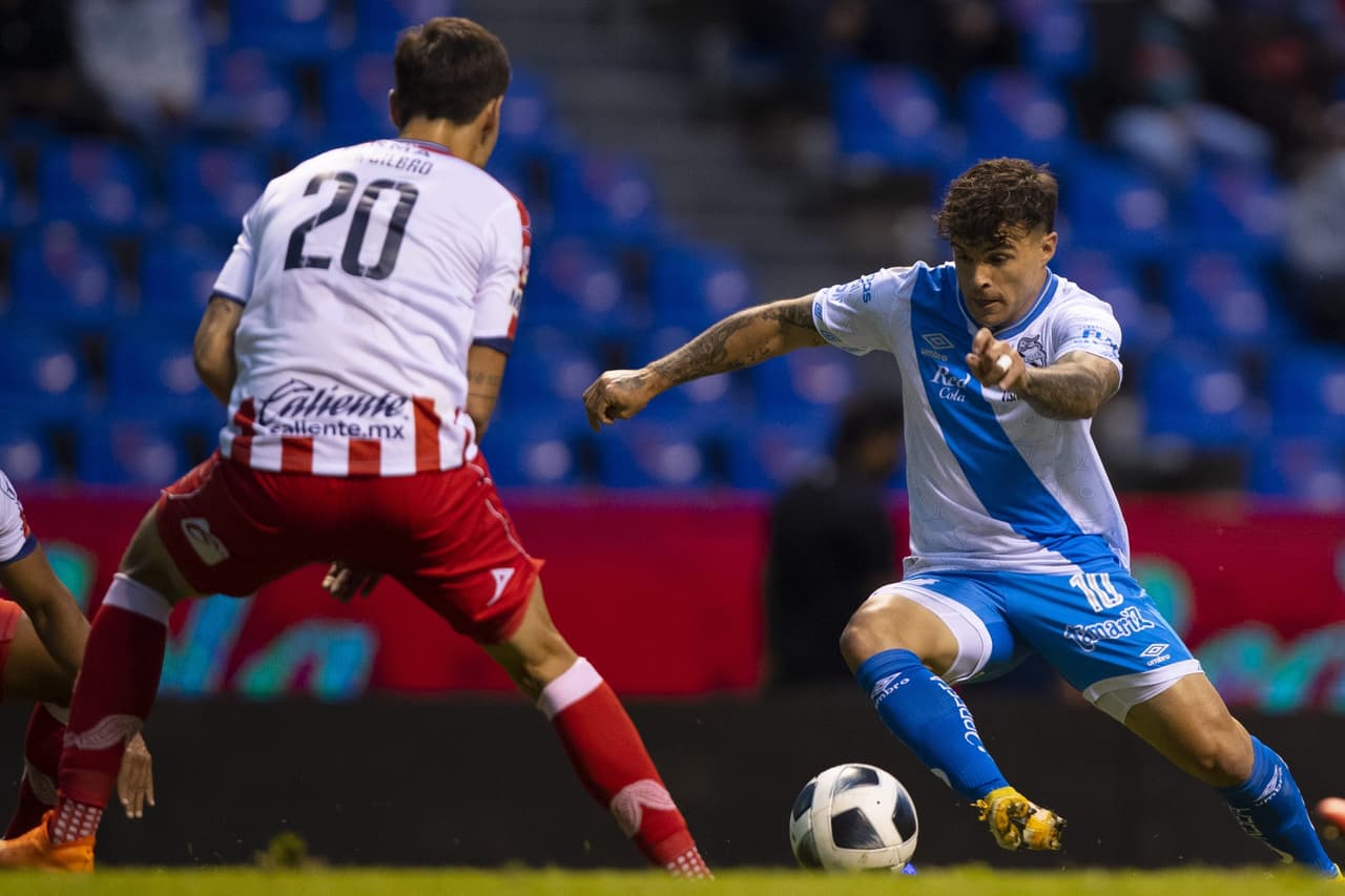 Puebla encontraría el empate hasta el 71’, gracias al penal sobre Cristina Tabó.