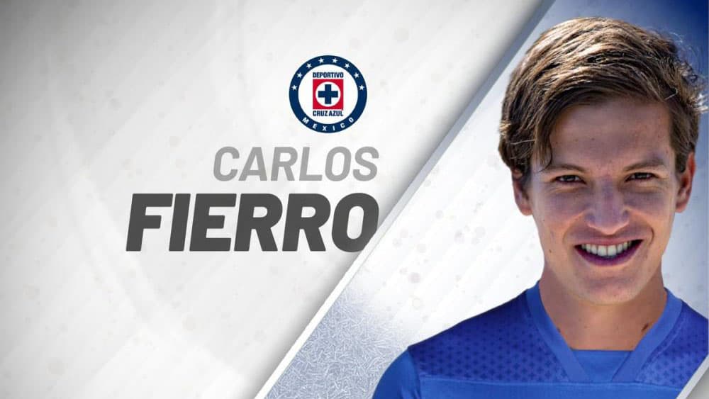 Cruz Azul oficializó el fichaje de Carlos Fierro 