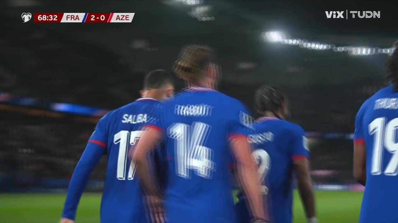 ¡Testarazo letal! Rabiot saca la varita y convierte el 2-0 para Francia