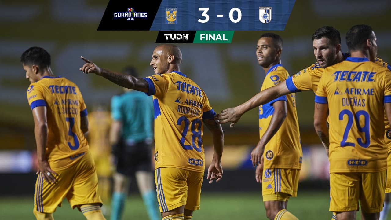 Con golazos, Tigres golea a Querétaro previo al Clásico Regio