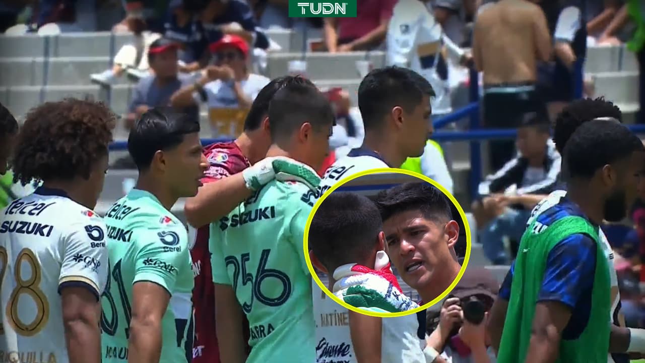 Gran gesto de Moreno con Rodrigo Parra en C.U.