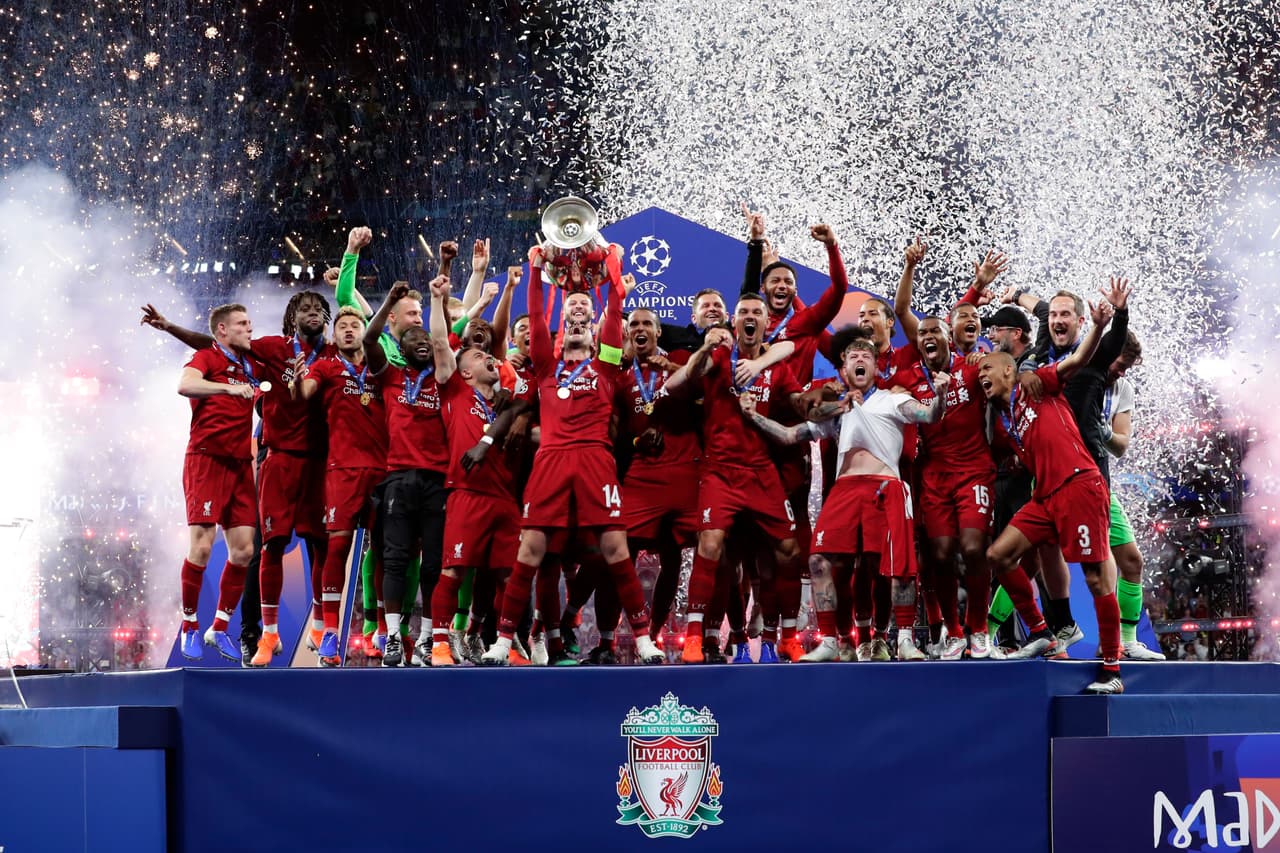 El campeón de la UEFA Champions League 2018-2019, Liverpool FC.