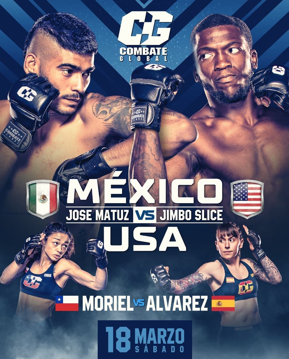 Combate Global cartelera 18 de marzo