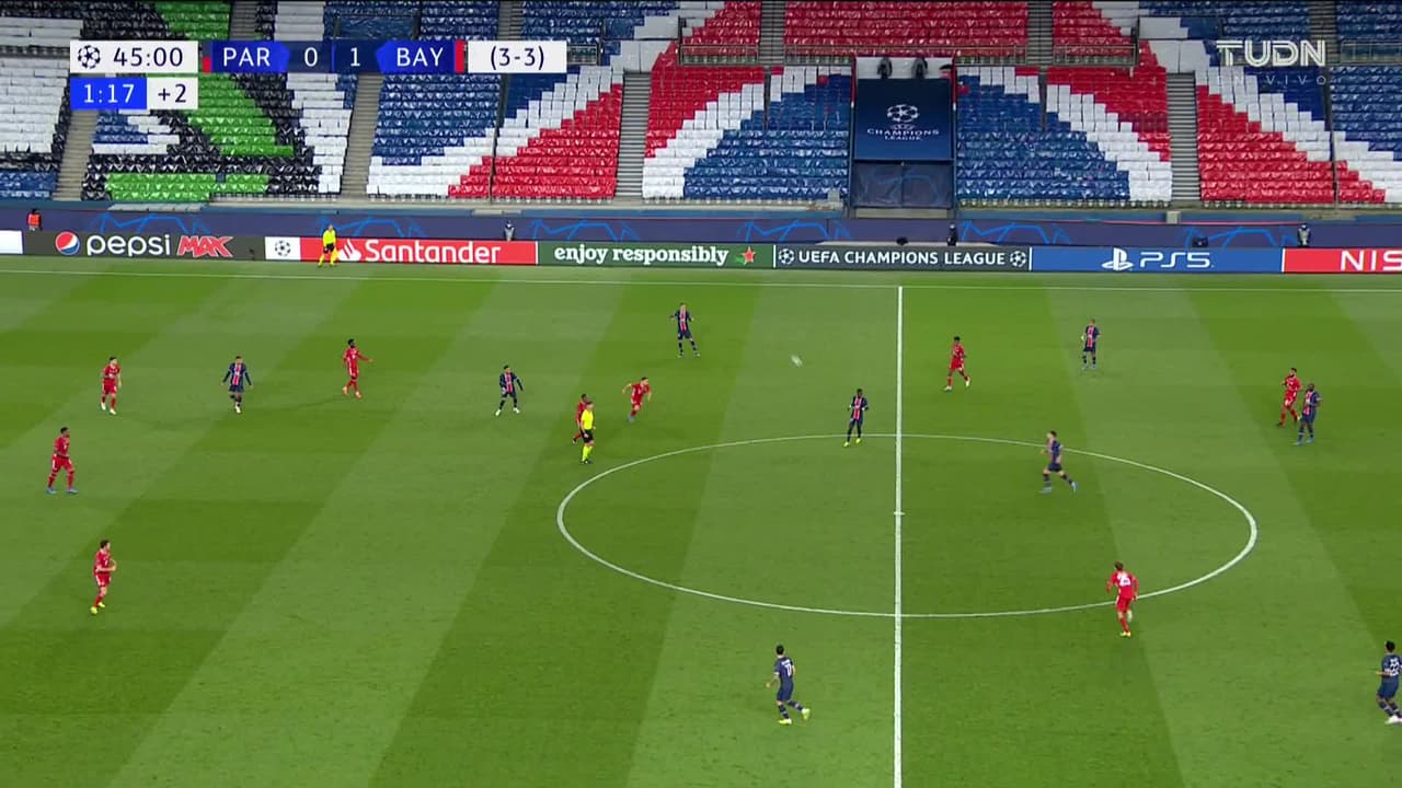 ¡TIRO ATAJADO! disparo por Leroy Sané.