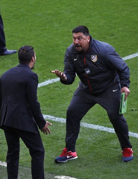 Simeone y el banquillo también celebraban.