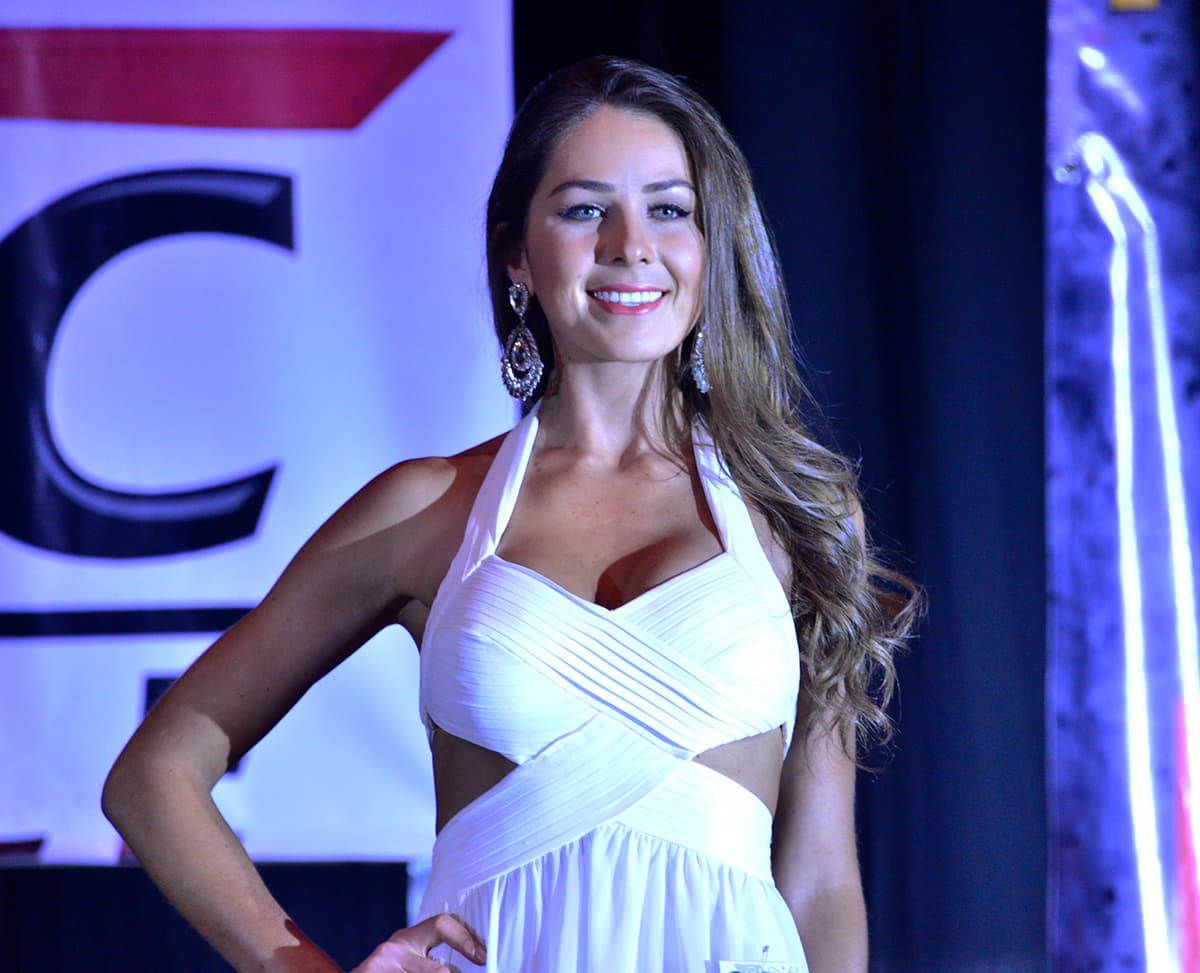 El Consejo Mundial de Boxeo tuvo un concurso de Miss belleza.