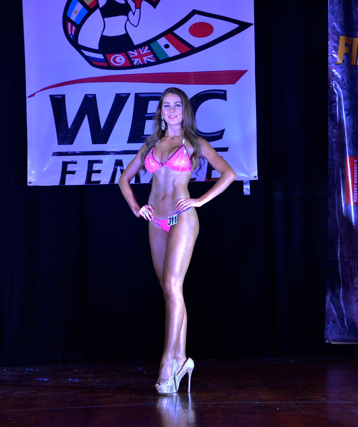 El Consejo Mundial de Boxeo tuvo un concurso de Miss belleza.