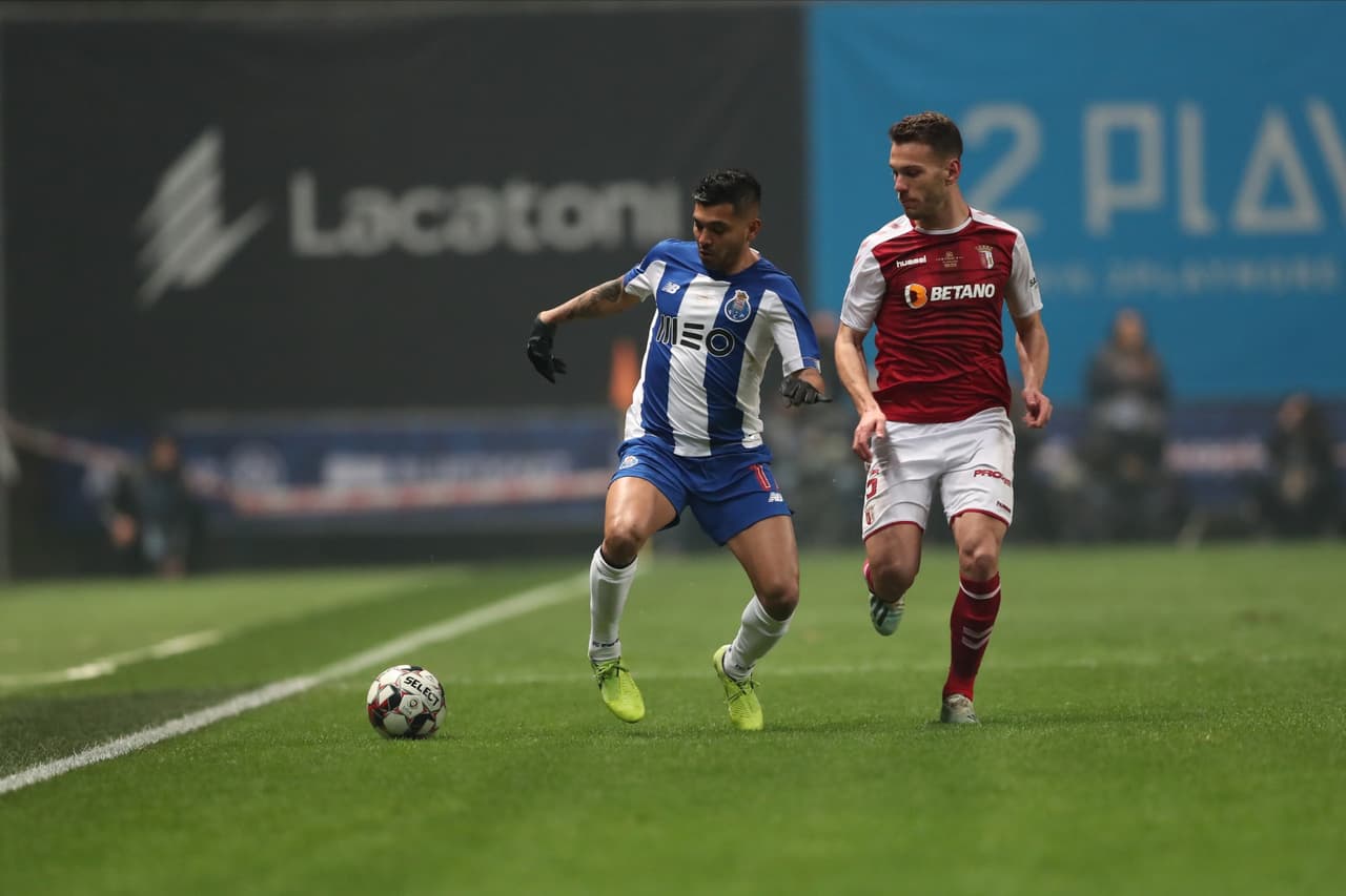 Con gol de Paulinho al minuto 90+5, Sporting Braga se proclama campeón de la Copa de la Liga.