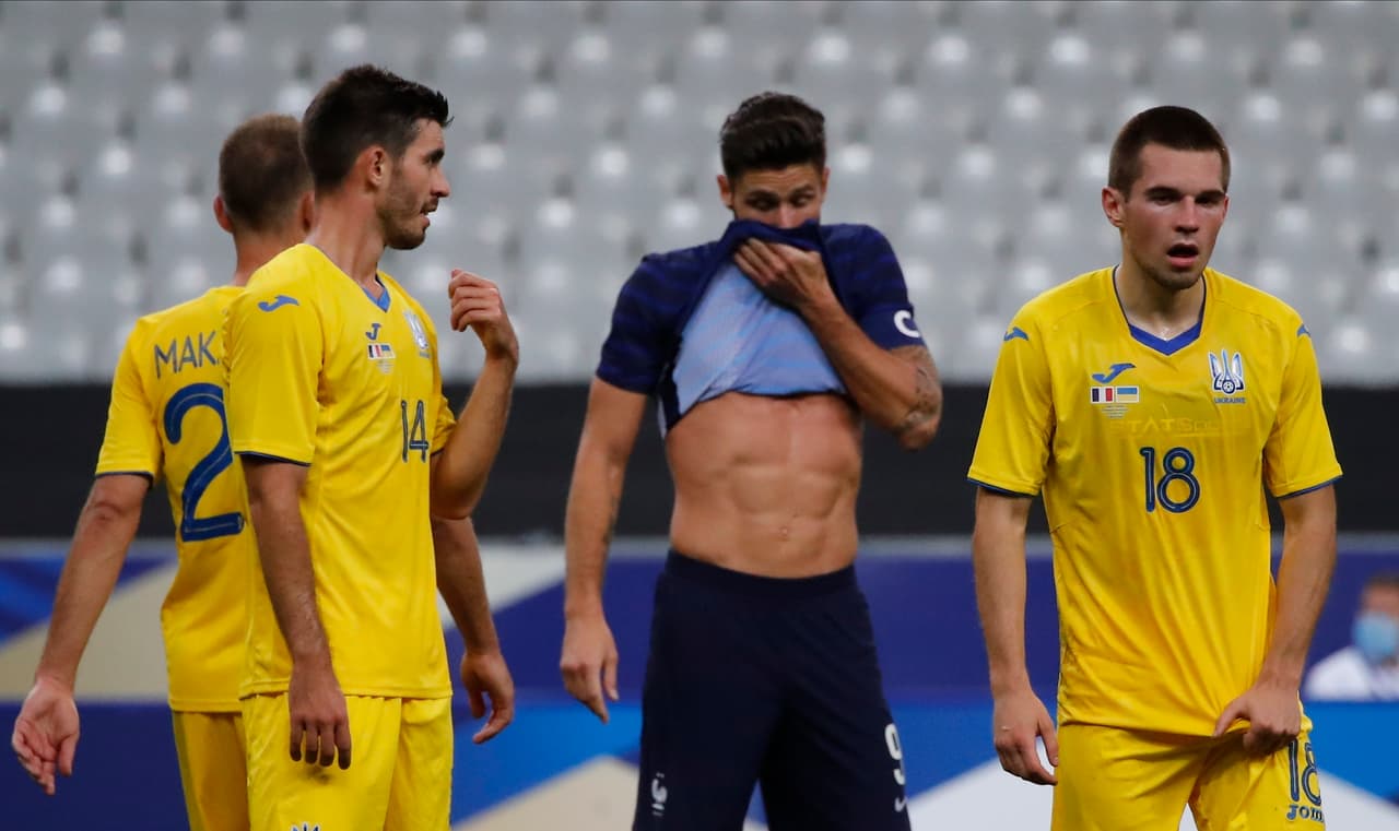 ¿Amistoso? Francia se lo tomó en serio y goleó a Ucrania