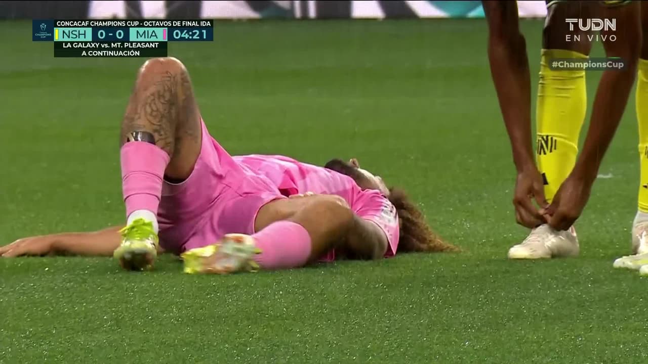 ¡Terrible noticia para el Inter! Falcón se lesiona y sale de cambio al minuto 6