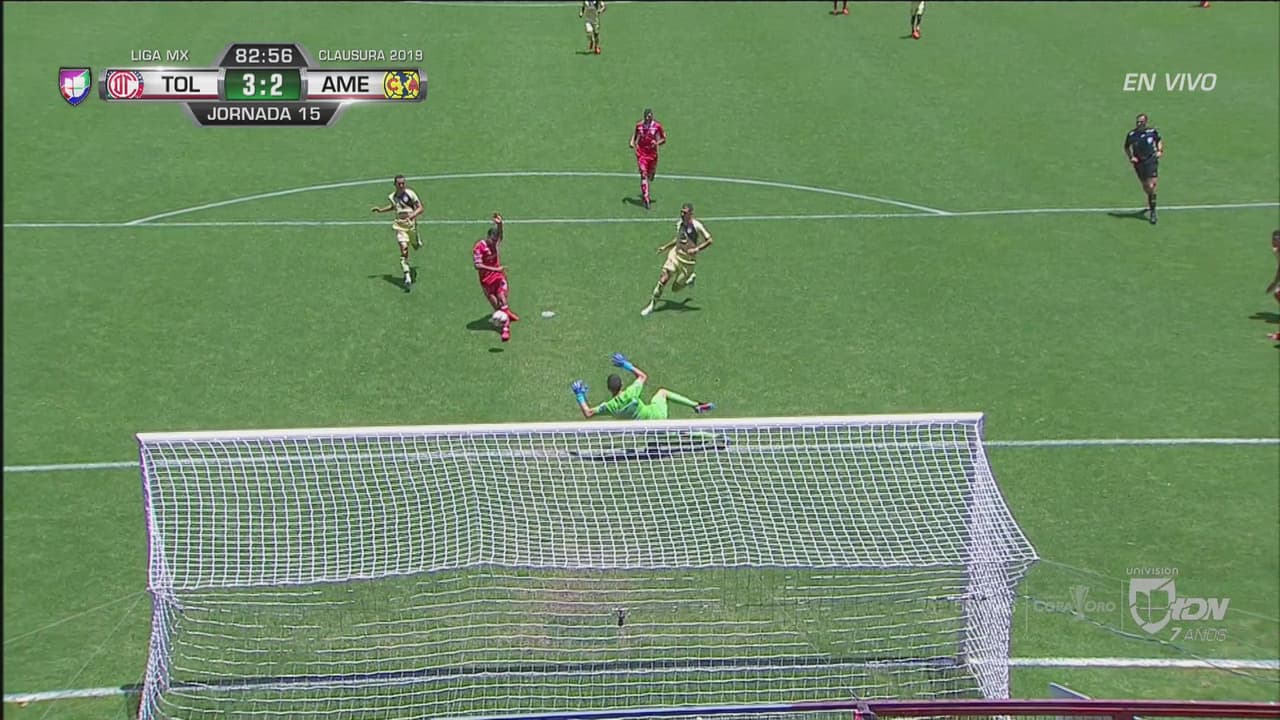 Golazo del Toluca, golazo de Alexis Canelo