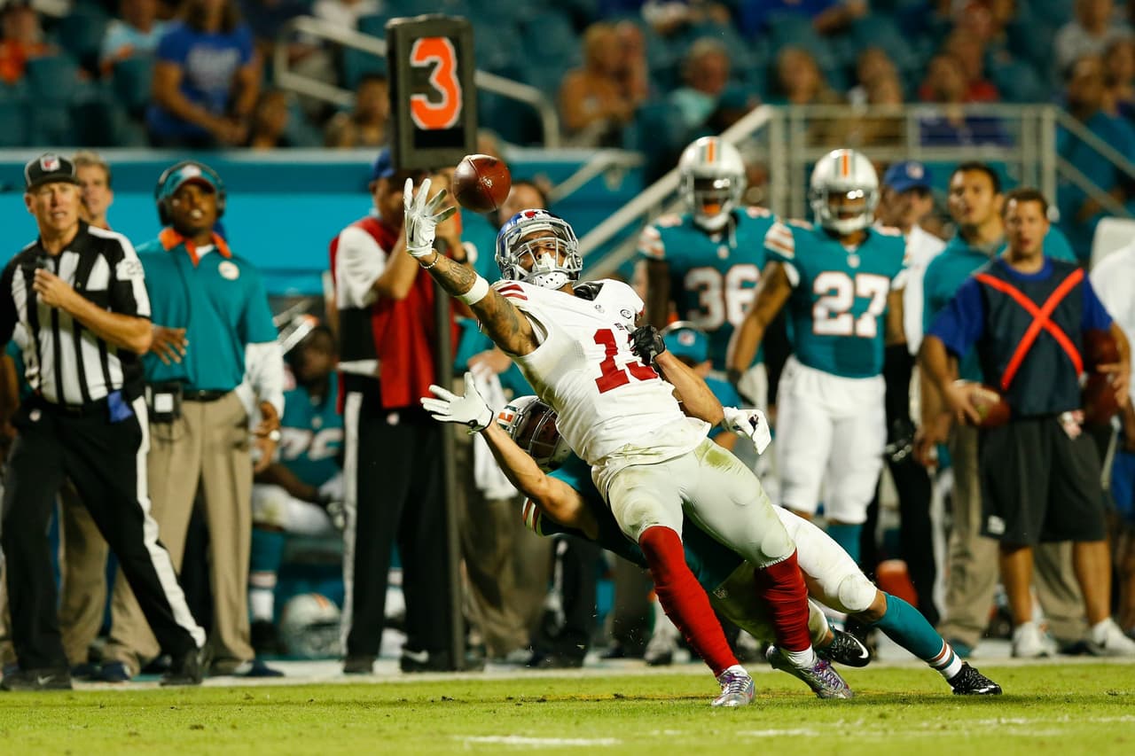 Brown y Jones deberían de disfrutar de la atención ahora, porque el más grande y puro atleta en la liga está llegando como un tren de carga. No hay ningún WR en la historia de la NFL que pueda igualar la producción de Beckham en dos temporadas. Desde que debutó en la S5 del 2015, logró 25 TDs. Gronkowski es el único jugador con al menos 5 TD en recepciones sobre Beckham en ese lapso.