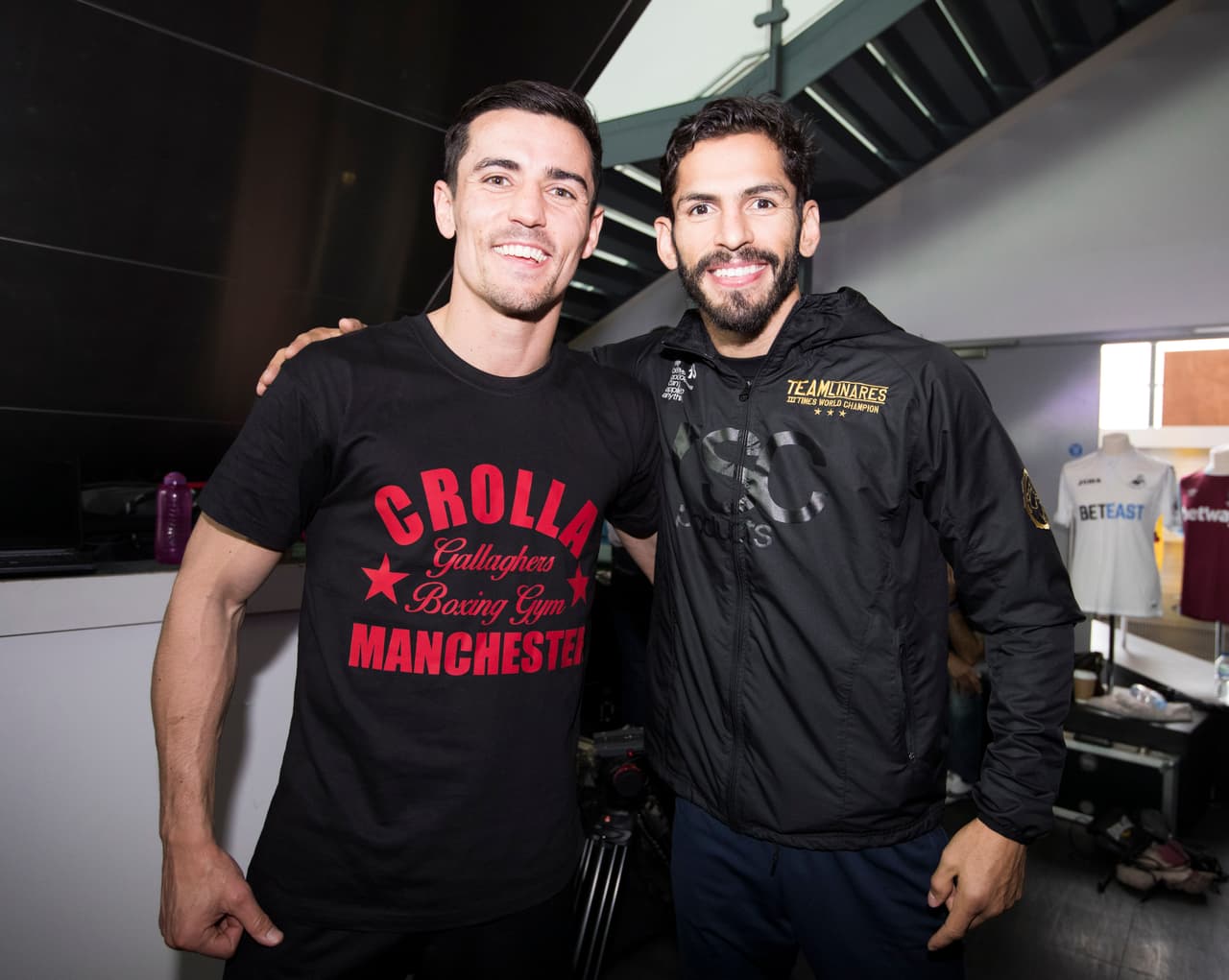 Jorge Linares campeón ligero del CMB y Anthony Crolla monarca de la AMB, están listos para su combate de unificación.